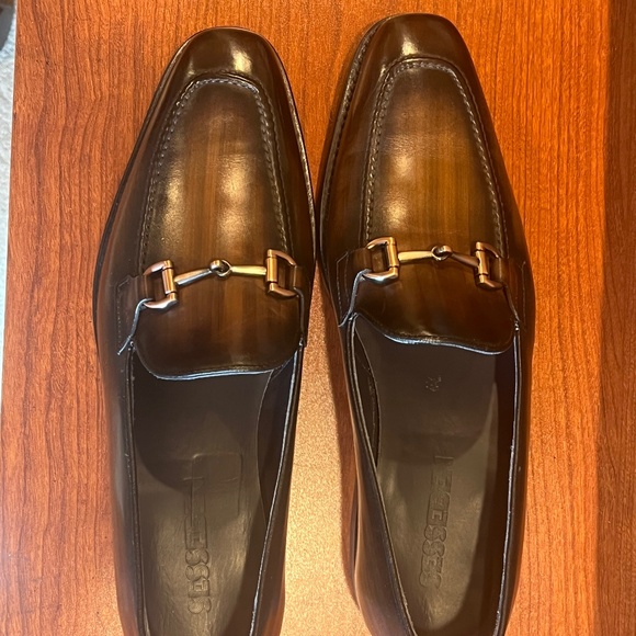 Sesseben Brown  Horsebit Loafer size 9 main image 4